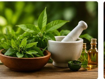 Ayurvedic herbs and traditional ingredients